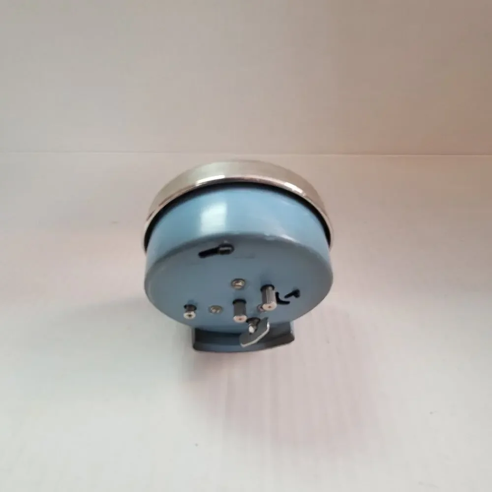 Alarm Clock Westclox Baby Ben Working Fashion Brite Wedgewood Blue Dial Oval VTG